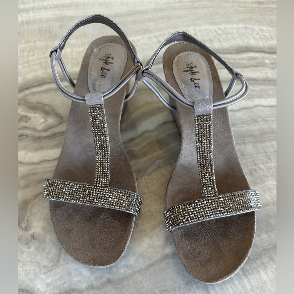 Brand New Silver Heels